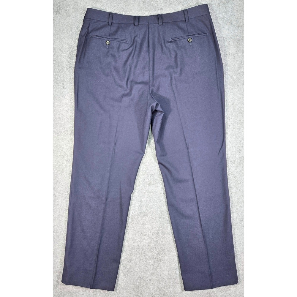 Suitsupply Dress Pants Mens 38 Navy Blue Excellent Wool Brescia Int. B4760IE - Picture 14 of 15